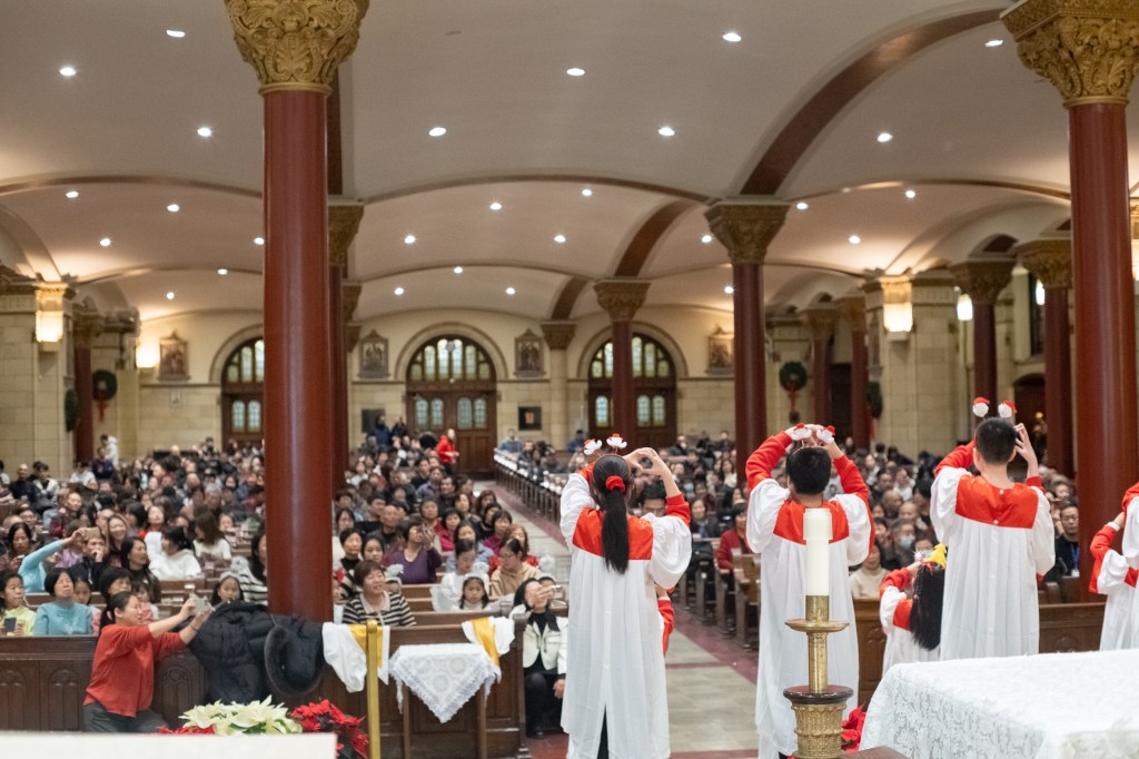 永助圣母堂2024年12月24日-圣诞子夜弥撒 – Christmas Eve Mass, December 24,&nbsp;2024.