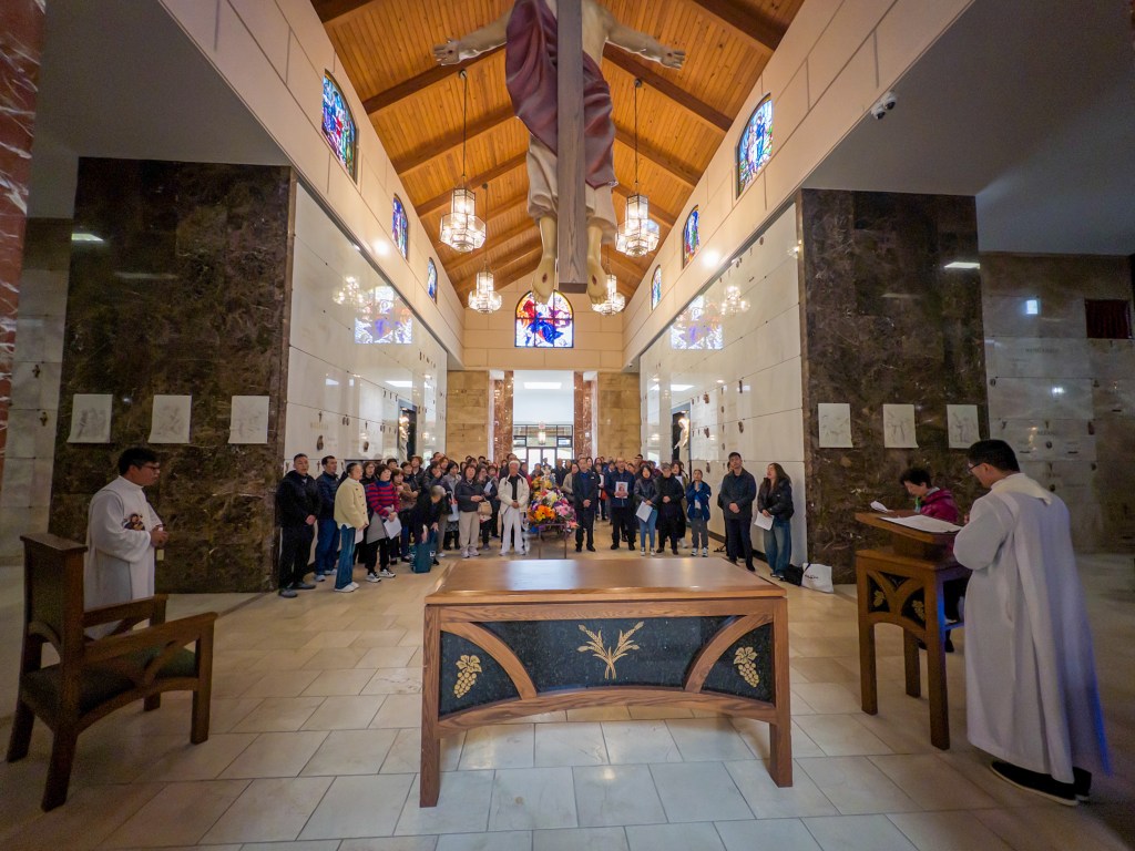 永助圣母堂2025年11月3号墓园祈祷（复活墓地）-O.L.P.H. Prayer at the Cemetery (Resurrection Cemetery) November 3,&nbsp;2025